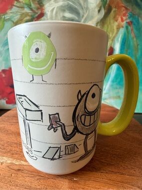 Monsters Inc MIKE WAZOWSKI Art of Pixar Character Coffee Mug Cup Disney Store